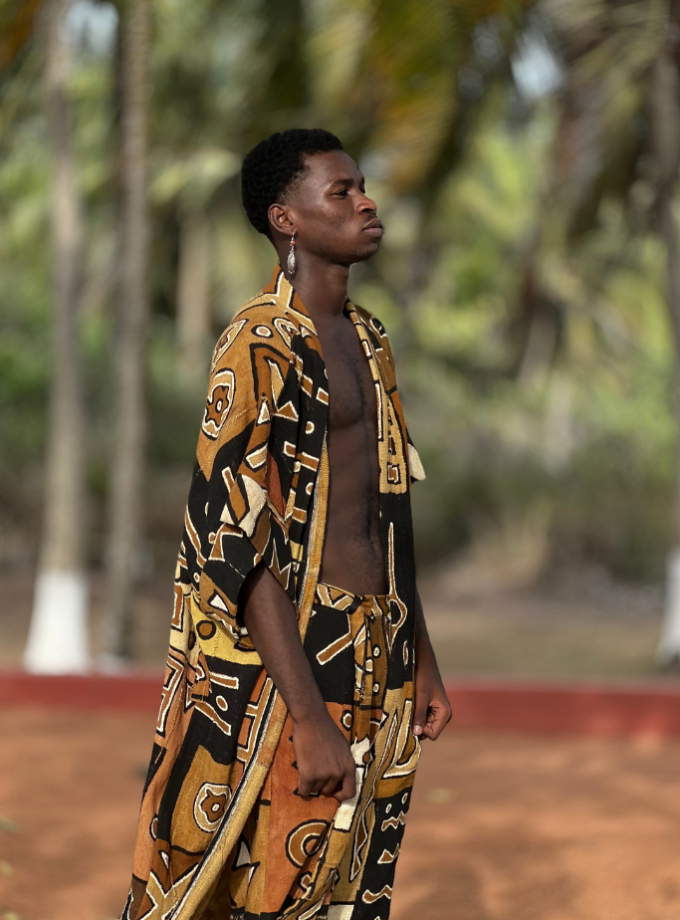 Bogolan long cloak(Pre-Order)