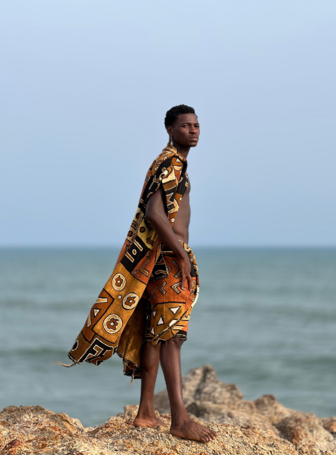 Bogolan long cloak(Pre-Order)